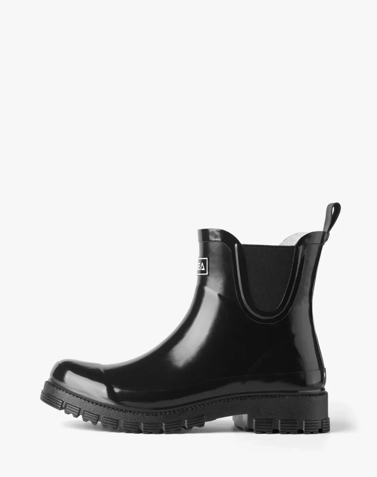 Women's Waterproof Rubber Chelsea Rain Boots